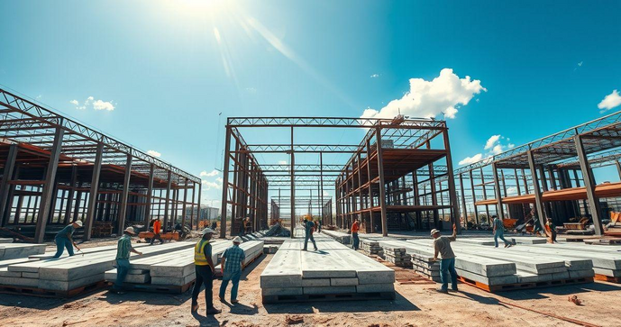 Vantagens da Laje Pr&eacute; Moldada Trelicada