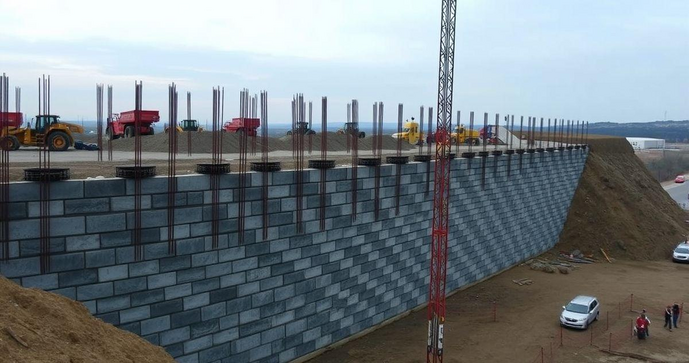 Cortina de conten&ccedil;&atilde;o com estacas: entenda sua import&acirc;ncia para a seguran&ccedil;a do seu projeto